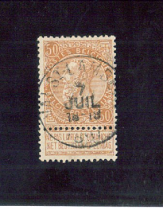 1893 - LOTTO/10827 - BELGIO - 50c. BISTRO - USATO