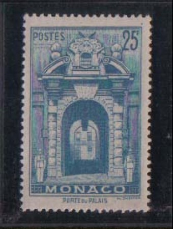 1948 - LOTTO/8593M - MONACO -  25 FR. AZZURRO VEDUTE