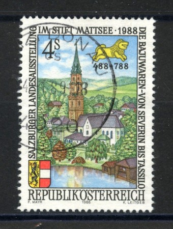  1988 - AUSTRIA - MONASTERO DI MATTSEE - USATO - LOTTO/39559
