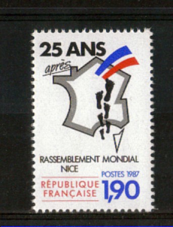1987 - LOTTO/FRA2478N - FRANCIA - RADUNO RIMPATRIATI D'ALGERIA - NUOVO