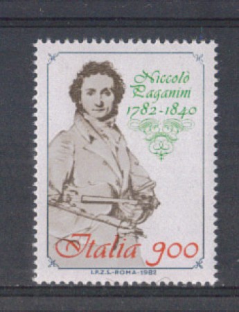 1982 - LOTTO/6759 - REPUBBLICA - N. PAGANINI