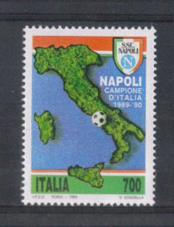 1990 - LOTTO/6940 - REPUBBLICA - NAPOLI CAMPIONE