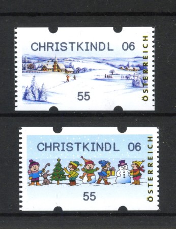 2006 - AUSTRIA - LOTTO/42109 - FRANCOBOLLI PER DISTRIBUTORI 2v. - NUOVI