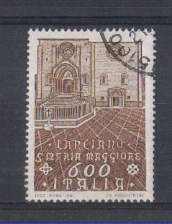 1991 - LOTTO/6963U - REPUBBLICA - PATRIMONIO ARTISTICO - USATO