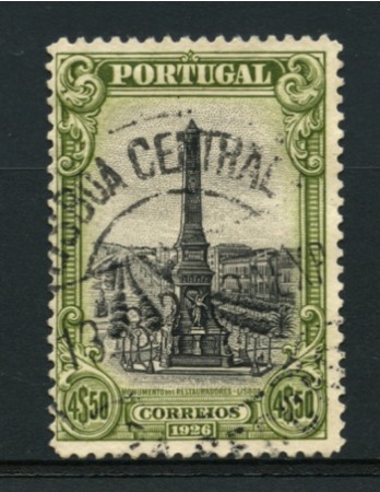 1926 - LOTTO/12256 - PORTOGALLO - 4,50 CENTENARIO INDIPENDENZA - USATO