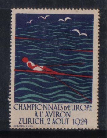 SVIZZERA - 1924 - LOTTO/1735 - CANOTTAGGIO