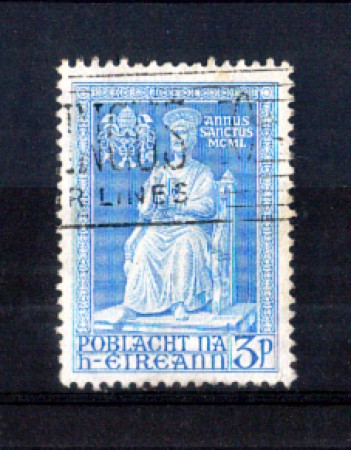 1950 - LOTTO/11273 - IRLANDA - 3p. ANNO SANTO - USATO