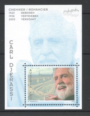2005 - AUSTRIA - LOTTO/42066 - CARL DJERASSI - FOGLIETTO NUOVO