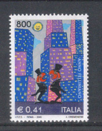 2000 - LOTTO/7289 - REPUBBLICA - ANNO FELLINIANO