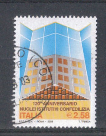2003 - LOTTO/7437U - REPUBBLICA - CONFEDILIZIA - USATO