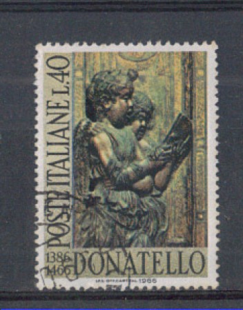 1966 - LOTTO/6455U - REPUBBLICA - DONATELLO USATO
