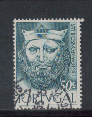 1955 - LOTTO/9755CU - PORTOGALLO - 50c. ALFONSO II° - USATO