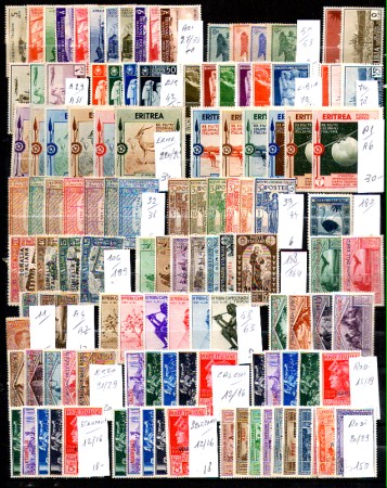 LOTTO/11244 - COLONIE ITALIANE - LOTTO DI 120 FRANCOBOLLI - LING.
