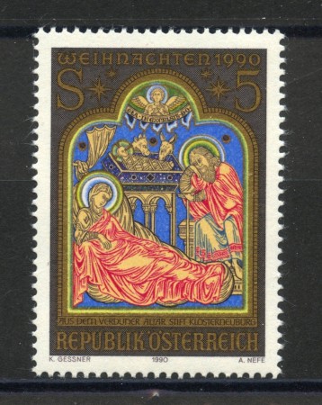 1990 - AUSTRIA - NATALE - NUOVO - LOTTO/39617