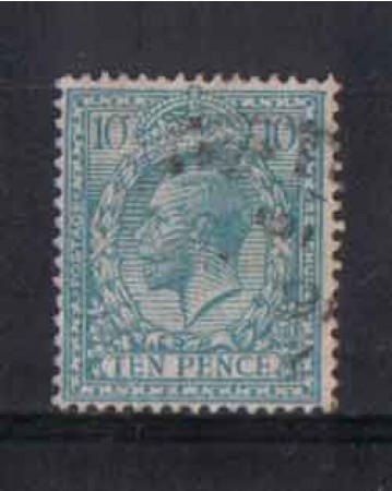 1912/22 - LOTTO/3557 - GRAN BRETAGNA - 10p. AZZURRO VERDE - USAT