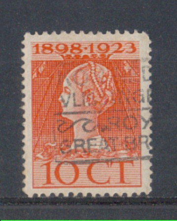 1923 - LOTTO/8640DU - OLANDA - 10c. ROSSO ARANCIO - USATO
