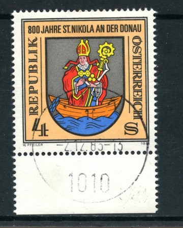 1981 - AUSTRIA - CITTA' DI S.NIKOLA - USATO - LOTTO/28241