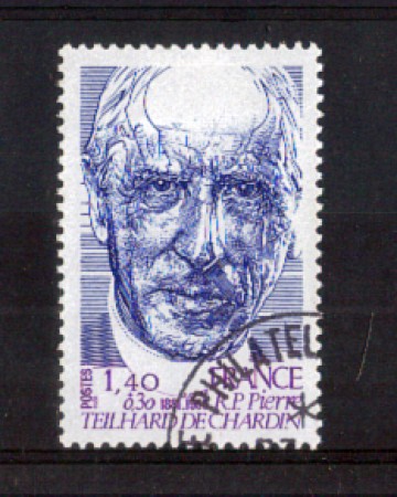 1981 - LOTTO/FRA2152U - FRANCIA - P.DE CHARDIN USATO