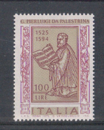 1975 - LOTTO/6629 - REPUBBLICA - GIOVANNI DA PALESTRINA