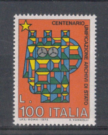 1975 - LOTTO/6634 - REPUBBLICA - ARCHIVI DI STATO