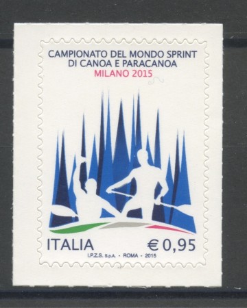 2015 - REPUBBLICA - CAMPIONATO DI CANOA  - NUOVO - LOTTO/36907