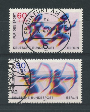 1979 - LOTTO/15627U - BERLINO - AIUTO ALLO SPORT 2v. - USATI