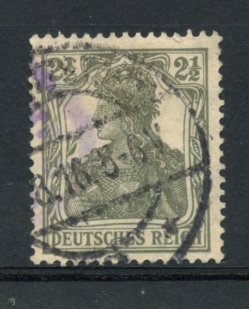 1916/20 - LOTTO/17708 - 2,5p. GRIGIO OLIVA FONDO BIANCO - USATO