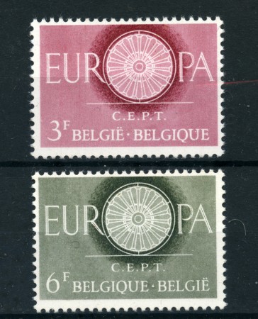 1960 - LOTTO/22864 - BELGIO - EUROPA 2v. - NUOVI