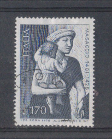 1978 - LOTTO/6685U - REPUBBLICA - MASACCIO - USATO