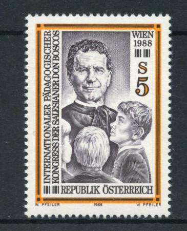 1988 - LOTTO/20291 - AUSTRIA - CONGRESSO PEDAGOGIA - NUOVO