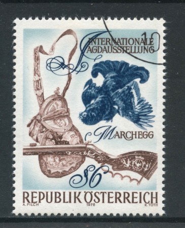 1978 - AUSTRIA - MOSTRA DELLA CACCIA - USATO - LOTTO/28102