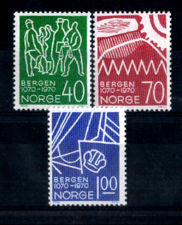 1970 - LOTTO/NORV566CPN - NORVEGIA - CITTA' DI BERGEN - NUOVI