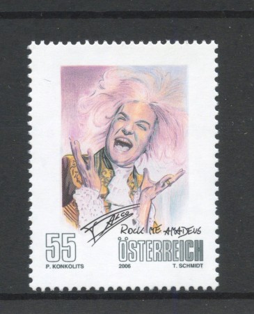 2006 - AUSTRIA - LOTTO/42081 - FALCO CANTANTE  - NUOVO