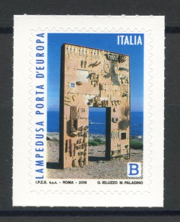 2018 - REPUBBLICA - LAMPEDUSA PORTA D'EUROPA - NUOVO - LOTTO/37073