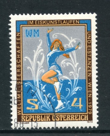 1979 - AUSTRIA - PATTINAGGIO ARTISTICO - USATO - LOTTO/28140