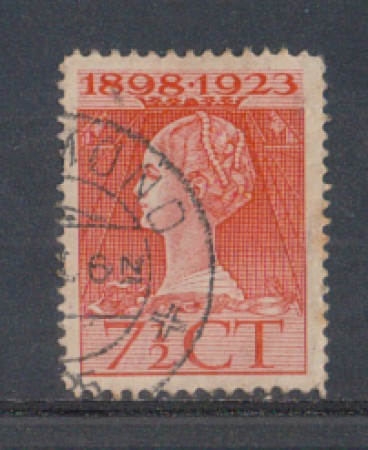 1923 - LOTTO/8640CU - OLANDA - 7,5c. ROSSO - USATO