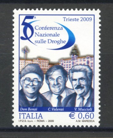 2009 - REPUBBLICA - CONFERENZA SULLE DROGHE - NUOVO - LOTTO/37254