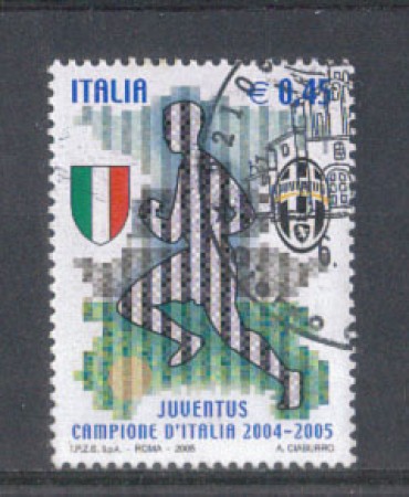 2005 - LOTTO/7516U - REPUBBLICA - JUVENTUS CAMPIONE - USATO