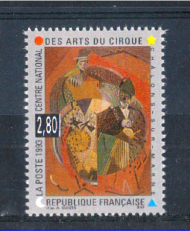 1993 - LOTTO/FRA2823N - FRANCIA - ARTI CIRCENSI NUOVO