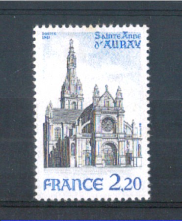 1981 - LOTTO/FRA2134N - FRANCIA- S.ANNA D'AURAY - NUOVO