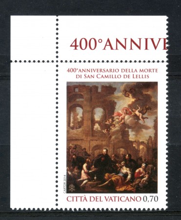 2014 - VATICANO - SAN CAMILLO DE LELLIS - NUOVO - LOTTO/30717