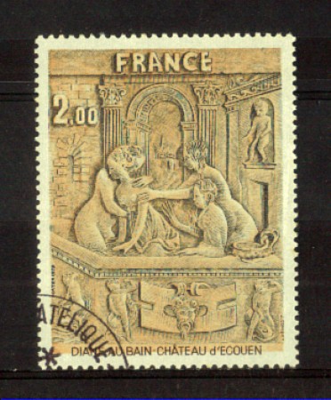 1979 - LOTTO/FRA2053U - FRANCIA -  QUADRO DIANA AL BAGNO - USATO