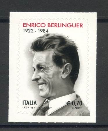 2014 - REPUBBLICA - ENRICO BERLINGUER - NUOVO - LOTTO/36856