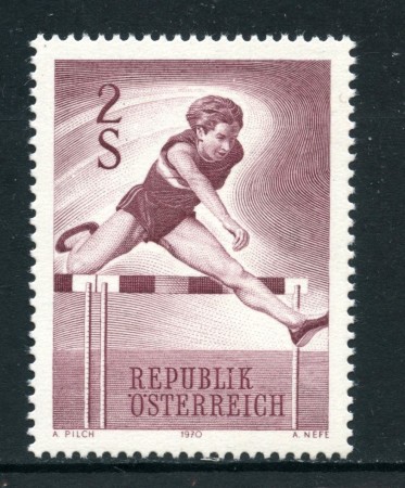 1970 - AUSTRIA - CORSA A OSTACOLI - NUOVO - LOTTO/27964