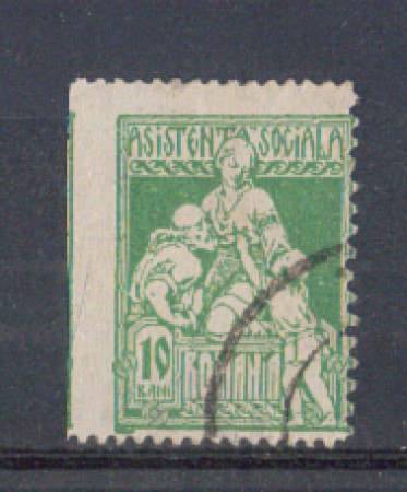 1921 - LBF/2713A -  ROMANIA - 10 BANI BENEFICENZA