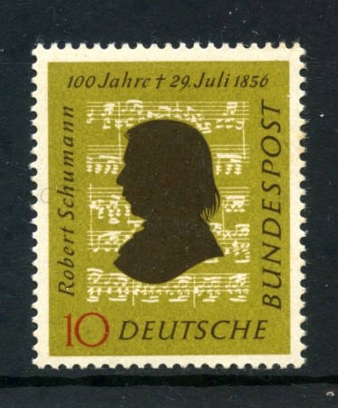 1956 - GERMANIA FEDERALE - ROBERT SCHUMAN - NUOVO - LOTTO/30794