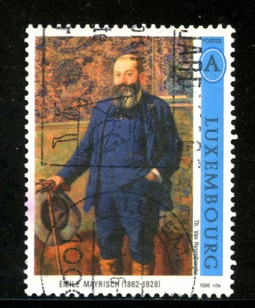 1996 - LUSSEMBURGO - THEO VAN RYSSELBERGHE - USATO - LOTTO/29916