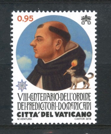 2016 - VATICANO - ORDINE DEI PREDICATORI  - NUOVO - LOTTO/30748