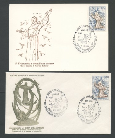1982 - LOTTO/18354 - REPUBBLICA - LONIGO CHIUSURA ANNO FRANCESCANO