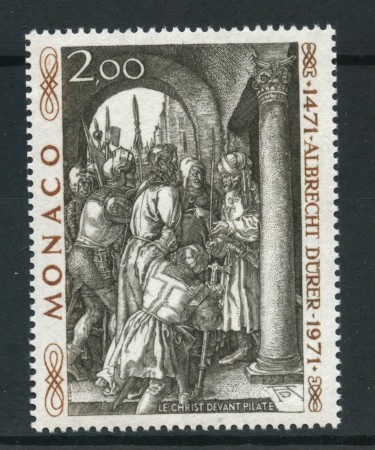 1972 - MONACO - 2 Fr. A. DURER - NUOVO - LOTTO/31065